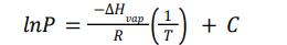 Vapor pressure and heats of vaporization .png